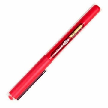 Liquid ink ballpoint pen Uni-Ball Eye Ultra Micro UB-150-38 Красный 12 штук