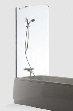 Brasta Glass Шторка для ванны MIJA 70 Прозрачный