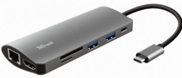 USB Centrmezgls Trust Dalyx 7-in-1 USB-C