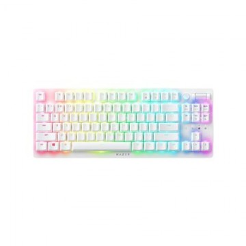 Razer Optical Keyboard Deathstalker V2 Pro RGB LED light, US, Wireless, White, Red Switch