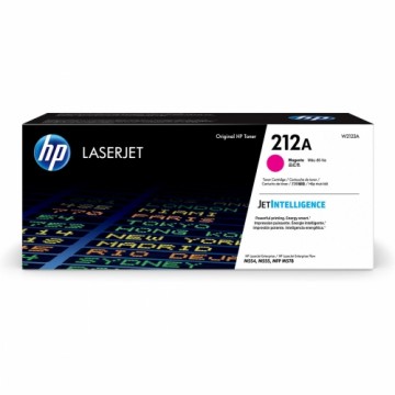 Картридж с оригинальными чернилами HP Cartucho de tóner Original HP LaserJet 212A magenta Розовый