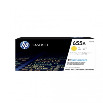 Тонер HP Cartucho de tóner Original HP LaserJet 655A amarillo Жёлтый