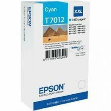 Картридж с оригинальными чернилами Epson T70124010 Циановый