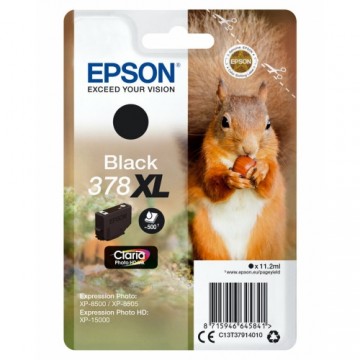 Oriģinālais Tintes Kārtridžs Epson 378XL 11,2 ml Melns