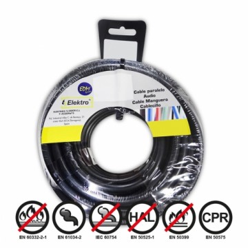 Cable EDM Black 25 m