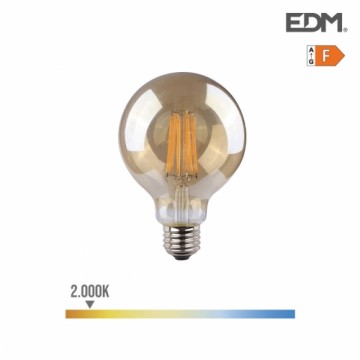LED lamp EDM F 8 W E27 720 Lm Ø 9,5 x 14 cm (2000 K)