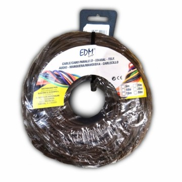 Cable EDM 2 x 1,5 mm Black 5 m