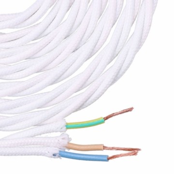 Cable EDM 3 x 1 mm White 5 m