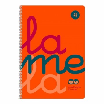 Notebook Lamela Orange Din A4 5 Pieces 80 Sheets