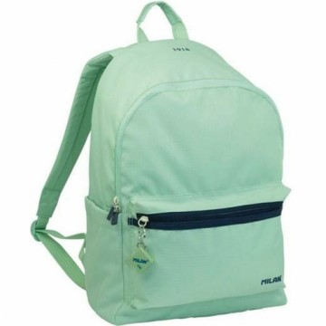 School Bag Milan Green 41 x 30 x 18 cm