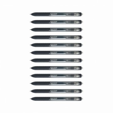 Gel pen Paper Mate Inkjoy Gel Black 12 Units