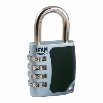 Кодовый замок IFAM C45S Сталь цинк 6,3 mm (4,45 cm)