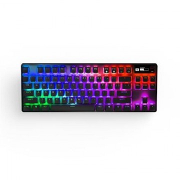 SteelSeries Gaming Keyboard Apex Pro TKL (2023), RGB LED light, US, Black, Wireless