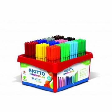 Marķieris GIOTTO TURBO COLOR SCHOOLPACK 144 gb.