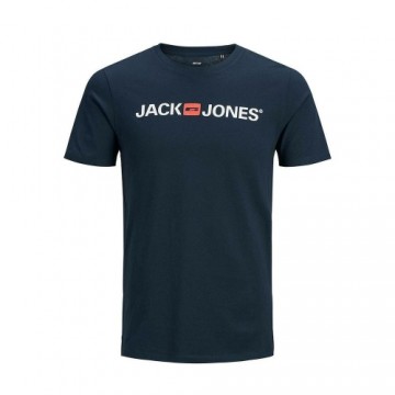 Men’s Short Sleeve T-Shirt JJECORP LOGO TEE SS O-NECK NOSS  Jack & Jones  12137126  Navy Blue