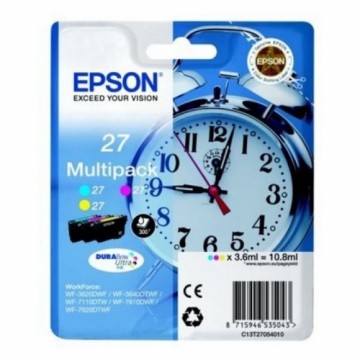 Картридж с оригинальными чернилами Epson Multipack 3-colour 27 DURABrite Ultra Ink Трехцветный Жёлтый Циановый Розовый