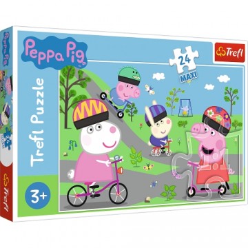 TREFL PEPPA PIG Maxi Пазл Свинка Пеппа, 24 шт.