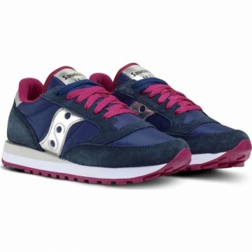 Женские спортивные кроссовки Saucony Jazz Original  Тёмно Синий