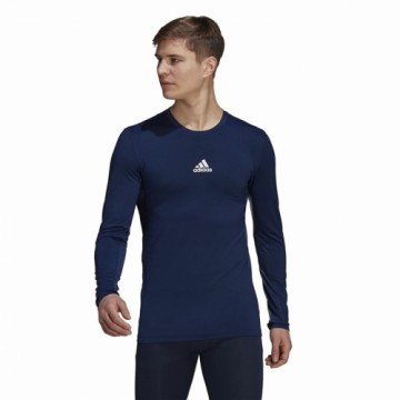 Vīriešu Krekls ar Garām Piedurknēm Adidas Compression