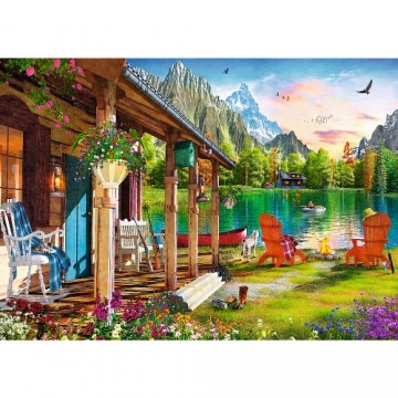 Trefl Puzzles TREFL Пазл Домик в горах, 500 шт.