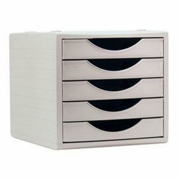 Modular Filing Cabinet Archivo 2000 ArchivoTec Serie 4000 5 ящиков Din A4 Серый (34 x 27 x 26 cm)