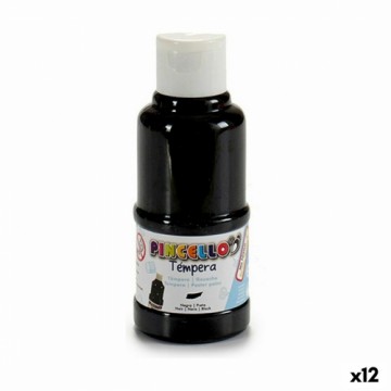 Pincello Tempera Melns (120 ml) (12 gb.)