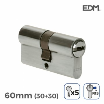 Cylinder EDM r15 European Long camlock Silver nickel (60 mm)