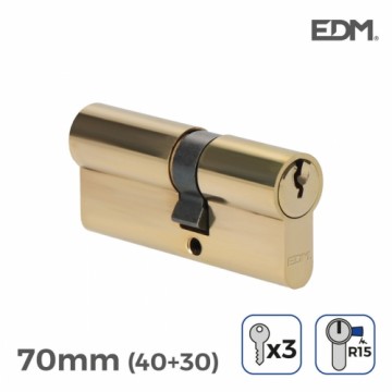 Cylinder EDM r15 European Long camlock Golden Brass (70 mm)