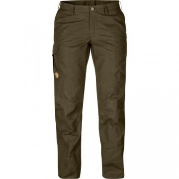 Fjallraven Karla Pro Trousers Curved Woman / Tumši zaļa / 44