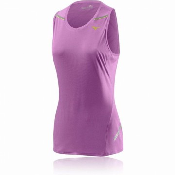 Женская футболка без рукавов Mizuno Dlcooltouchsleevele  Фиолетовый