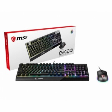 Клавиатура и мышь MSI Vigor GK30 Испанская Qwerty