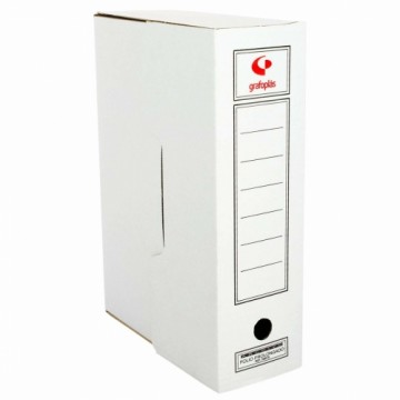 Файловый ящик Grafoplas Белый Картон Din A4 50 штук (38,5 x 27,5 x 11,5 cm)