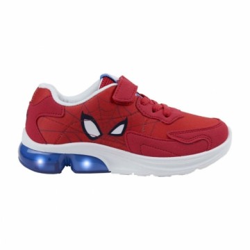 Кроссовки со светодиодами Spiderman Красный