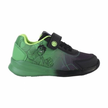 Sports Shoes for Kids The Avengers Green Black