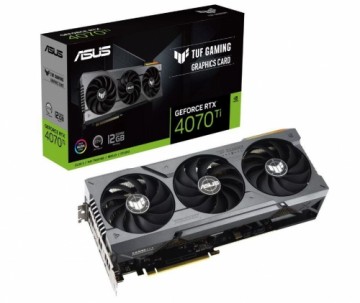 Graphics Card|ASUS|NVIDIA GeForce RTX 4070 Ti|12 GB|GDDR6X|192 bit|PCIE 4.0 16x|2xHDMI|3xDisplayPort|TUF-RTX4070TI-12G-GAMING