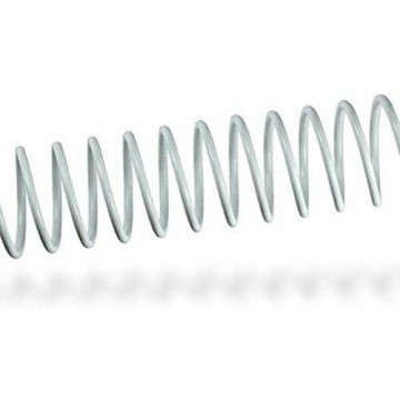 Spirāles Fellowes Metāls 100 gb. Balts Ø 22 mm