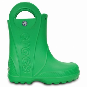 Children's Water Boots Crocs Handle It Rain Green