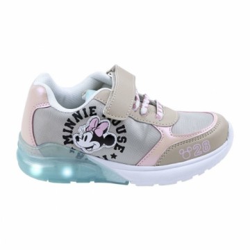 LED Trainers Minnie Mouse Beige