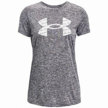 Sieviešu Krekls ar Īsām Piedurknēm Under Armour Tech Twist Pelēks