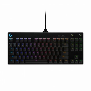 Klaviatūra Logitech 920-010593 Melns RGB LED