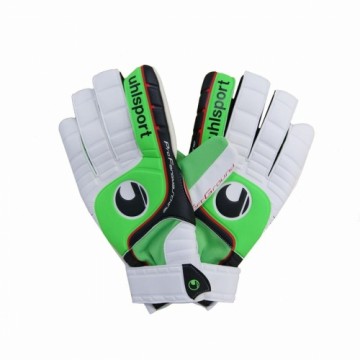 Перчатки вратаря Uhlsport Fangmaschine Зеленый