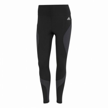 Женские спортивные колготки Adidas 7/8 Essentials Hiit Colorblock Чёрный