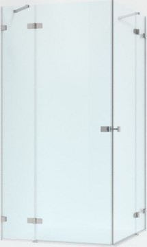 Brasta Glass Dušas kabīne AURORA 90x90 Tonēts pelēks vai brūns