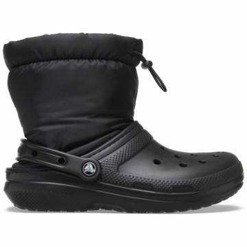 Деревянные башмаки Crocs Classic Neo Puff Чёрный