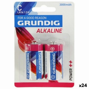 Alkaline baterijas LR14 Grundig Tips C (24 gb.)