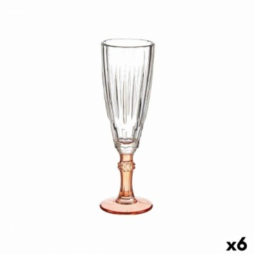 Vivalto Бокал для шампанского Exotic Стеклянный Лососевый 6 штук (170 ml)