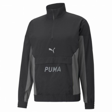 Мужская спортивная куртка Puma Fit Woven Чёрный