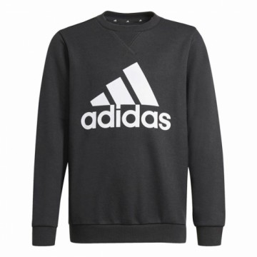 Bērnu Sporta Krekls bez Kapuča Adidas Essentials Melns