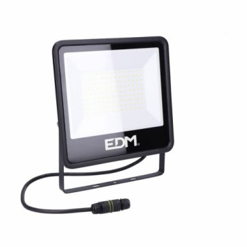 LED spotlight EDM Black Series 8200 Lm 100 W 6400K