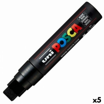 Felt-tip pens POSCA PC-17K Black (5 Units)